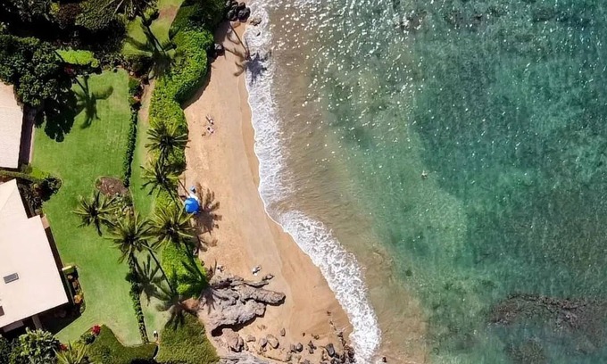 Kihei Villa | Rare Find! Ocean and Beach Front Cottage!