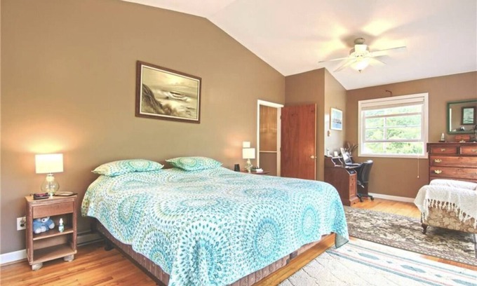 Hendersonville House | Rare mountain getaway 50 acres, stocked trout pond & river in Hendersonville NC