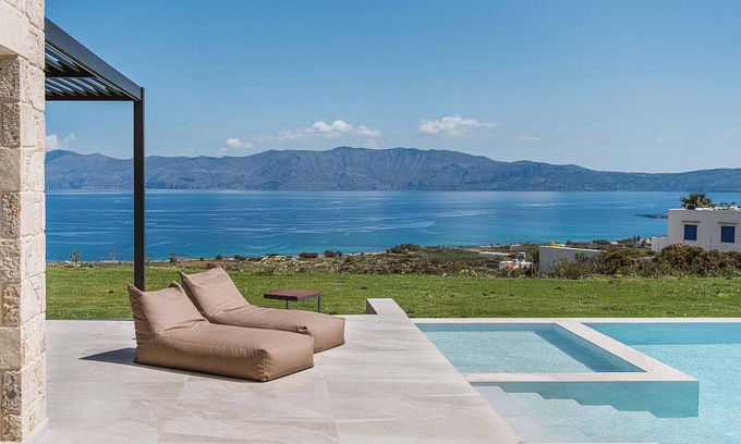 Kaliviani Villa | Rastoni Villa - Endless Panoramic seaview!