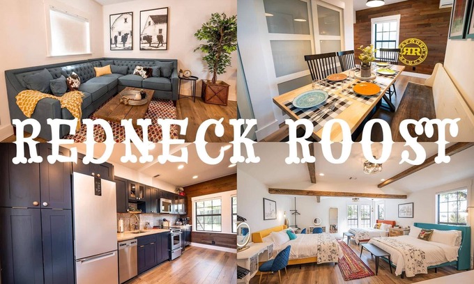Fredericksburg House | Raymond Ranch-Main & Guest House-Sleeps 20