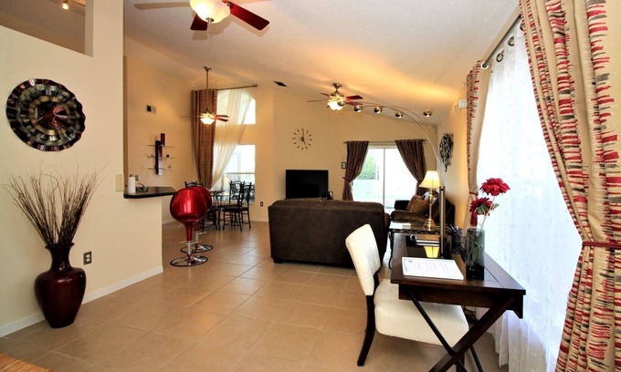 Westridge House | Red Corvette House with Theater Room