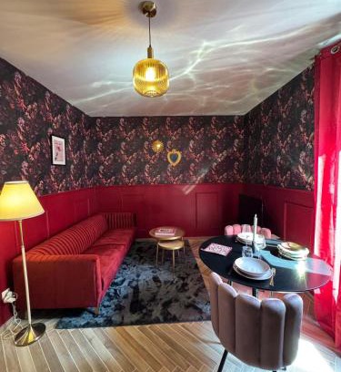 Chateauroux Apartment | RED SPARROW -T2 avec jacuzzi