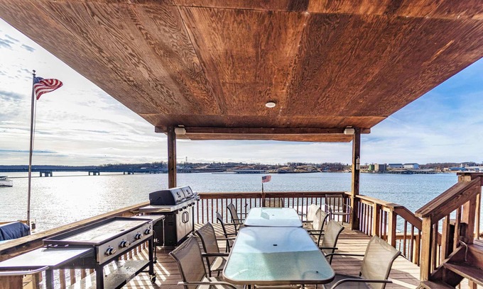 Osage Beach House | Redbud Retreat Amenity-filled Waterfront Home!
