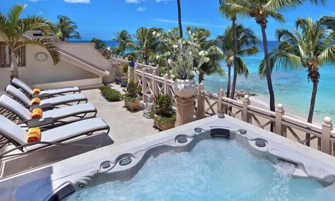 Reeds Bay Condo | Reeds Penthouse 12 | Beach Front - Located in Magnificent Saint James with Private Chef Services