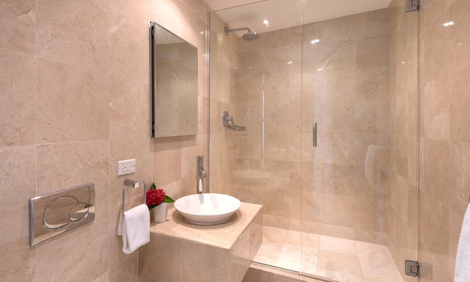 Reeds Bay Condo | Reeds Penthouse 13 | Beach Front - Located in Tropical Saint James with House Cleaning Included