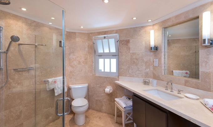 Reeds Bay Condo | Reeds Penthouse 14 | Beach Front - Located in Wonderful Saint James with Private Chef Services