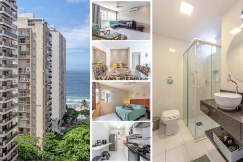 Pitangueiras Apartment | Refugio Pitangueiras - 2 quartos, Ar-Condicionado, Vista Mar e Garagem Gratis