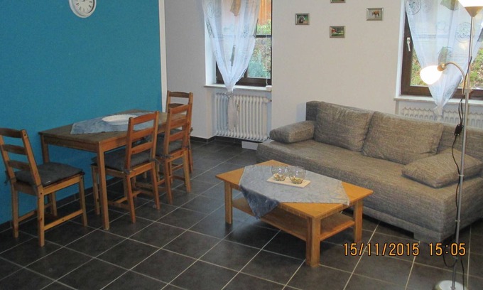 Weissenstadt Apartment | Reiterhof Finkenmühle Fewo Krümel - Ferienwohnung Krümel
