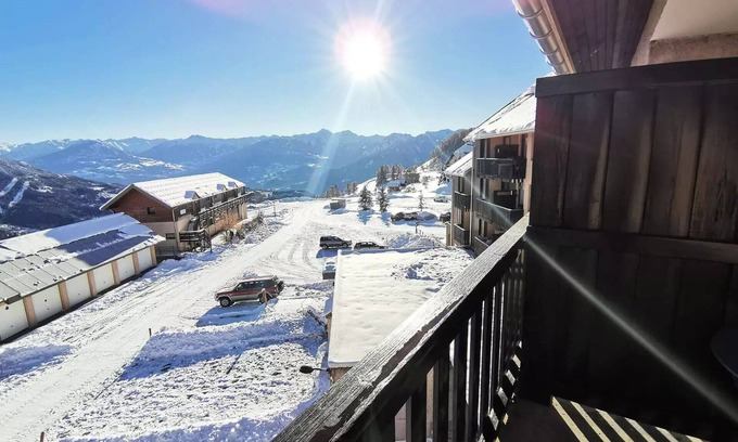 Reallon Apartment | Relais Residence - Apartment 4 beds with view of the mountains of Réallon