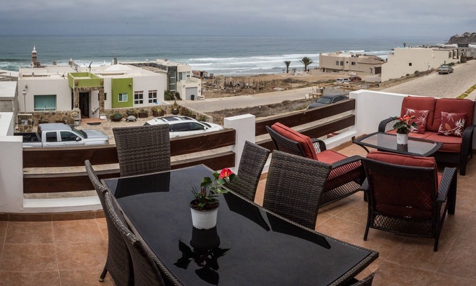 La Fonda House | Relax Baja - Oceanview Home w/ secluded Beach, private Hot Tub & communal Pool