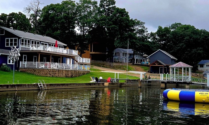 Sunrise Beach House | Relax by Lake of the Ozarks in your spacious Sunrise Beach retreat on 1 acre.
