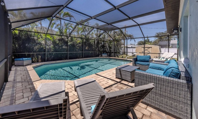 South Venice House | Relaxing 3BR Pool Home Retreat Near Beaches & Legacy Trail