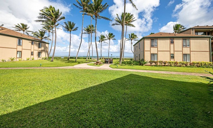 Kapaa Condo | Relaxing Condo with Ocean Views | Pono Kai Resort | PK-E103