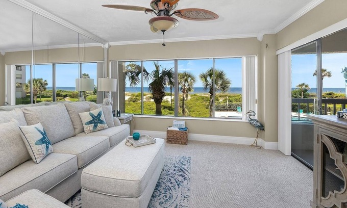 Amelia City Condo | Relaxing Oceanfront Condo -Seaglass Spectacular Ocean Views from every room