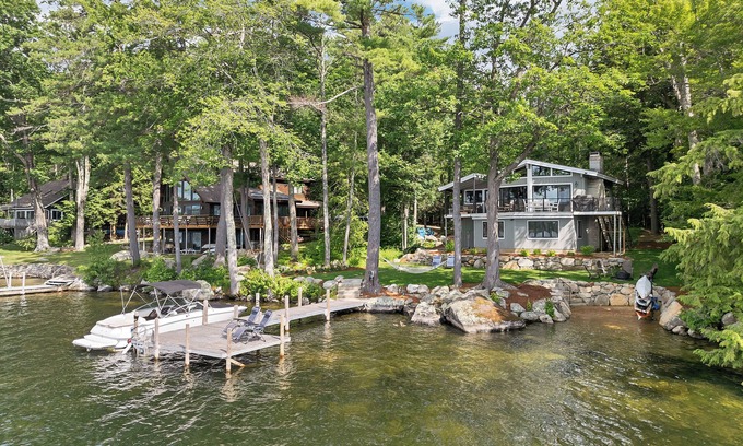 Moultonborough House | Relaxing Waterfront Escape on Lake Winnipesaukee