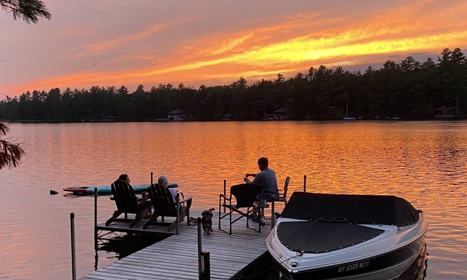 Saranac Lake Cottage | Remodeled Lakefront Cottages on Upper Saranac Lake