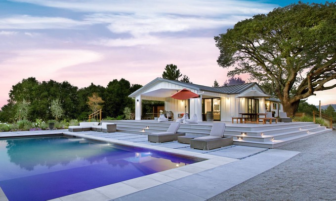 Healdsburg House | Rendezvous Under the Oaks-Pool & hot Spa