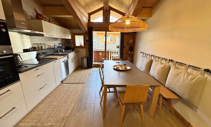 Saint-Marcel Apartment | Renovated Village House with 3 Bedrooms, Cozy Living, and Mountain Charm for 6 in St Marcel