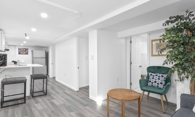 Elmont Apartment | Renovated basement apartment minutes away from UBS arena
