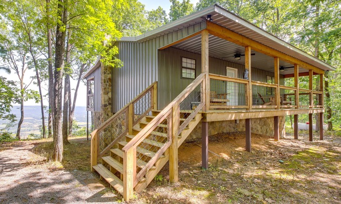 Pikeville Cabin | Renovated Cabin w/Decks, Views, & Fire Pit!