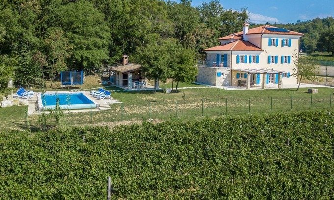 Momjan Villa | Renovated holiday home surrounded by wineyards