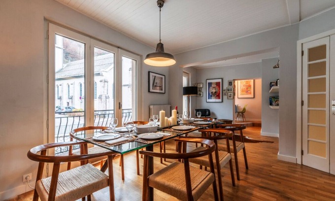 Saint-Jean-dʼAulps Apartment | Renovated Spacious Apartment In The Heart Of St Jean D'aulps