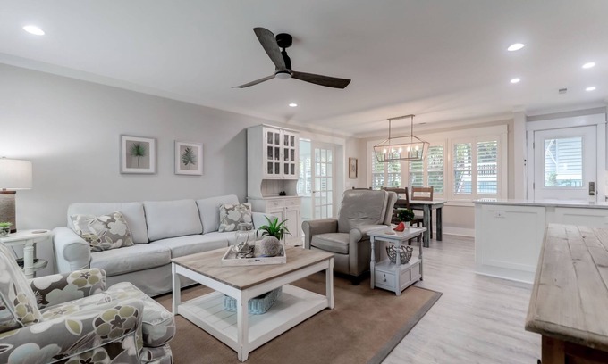 Isle of Palms House | Renovated, Very Modern Beach Home on Quiet Street, Close to Beach & Marina!