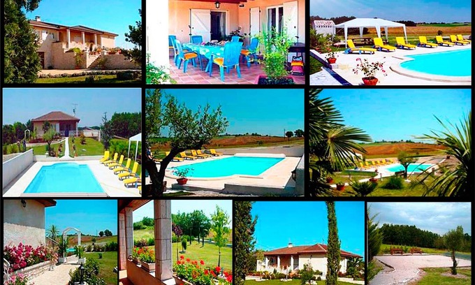 Montaigu-de-Quercy House | Rent house with private pool in the campgne near a lake
