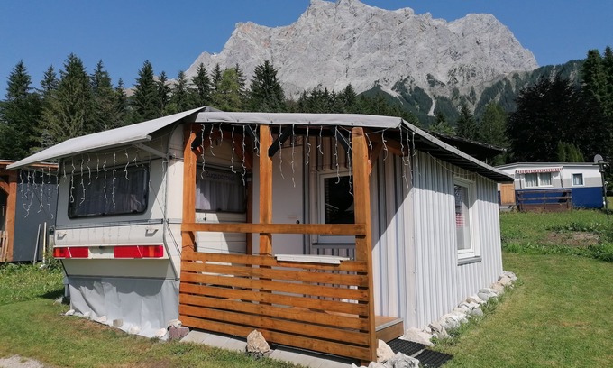 Ehrwald House | Rental caravan (Mobilhome) Zugspitzblick Ehrwald/Tyrol/Austria