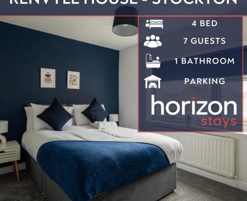 Stockton-on-Tees Apartment | Renvyle House By Horizon Stays
