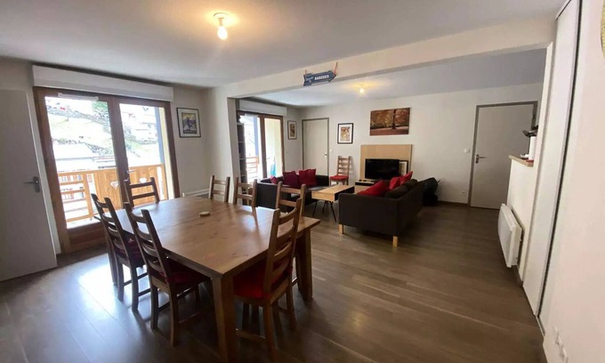 Sers Apartment | Residence Bois De Marie - Apartment 8 beds exposed SUD with WIFI