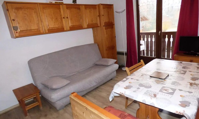 Valloire Apartment | Residence Eden Val - Studio cabin 3 people 2* exposed South