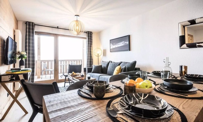 Montalbert Apartment | Residence Terresens Le Snoroc - 3 Room Cabin Apartment 6/8 People