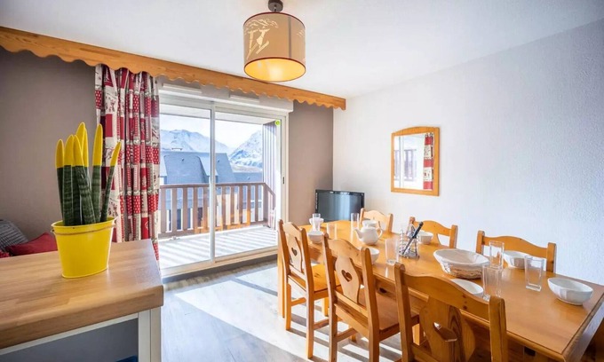 Germ Apartment | Residence Les Hauts De Peyragudes - New in Peyragudes Apartment for 8 people