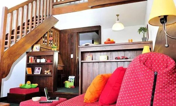 Le Planellet Apartment | Residence Pierre & Vacances Le Mont d'Arbois - Apartment for 6 people - 1 Mezzanine + 1 Sleeping area - Duplex