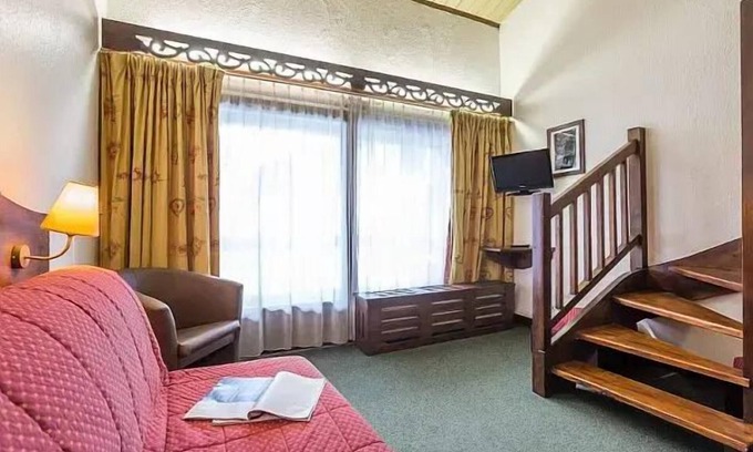 Le Planellet Apartment | Residence Pierre & Vacances Le Mont d'Arbois - Apartment for 6 people - 1 bedroom + 1 sleeping area - Duplex