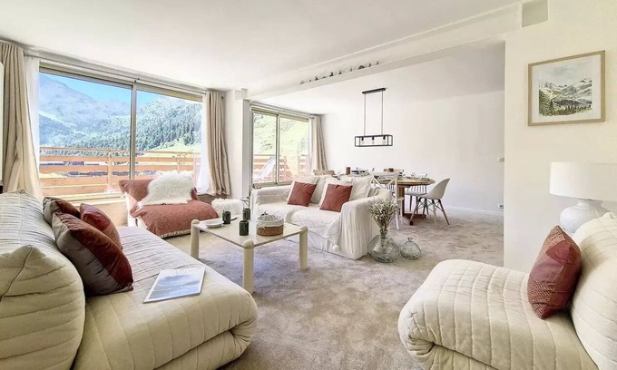 Meribel-Mottaret Apartment | Residence Résidence Ruitor - At the foot of the slopes, completely renovated apartment