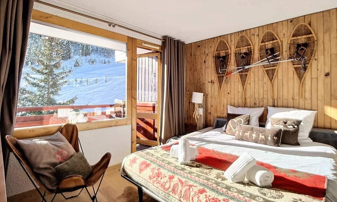 Meribel-Mottaret Apartment | Residence Saulire B - Cozy and renovated apt on the slopes of Mottaret