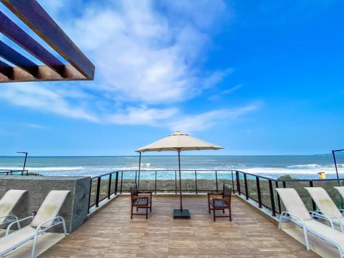 Barra Velha Apartment | Resort em Barra velha, pé na areia e vista mar