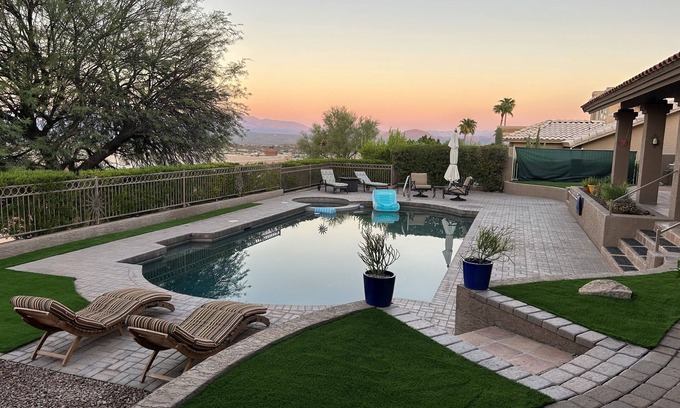 Fountain Hills House | Resort home with mountain views.