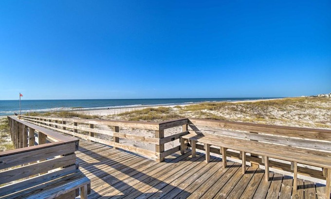 Fort Morgan Apartment | Resort Perks Gulf Shores Beach-Inspired Condo!