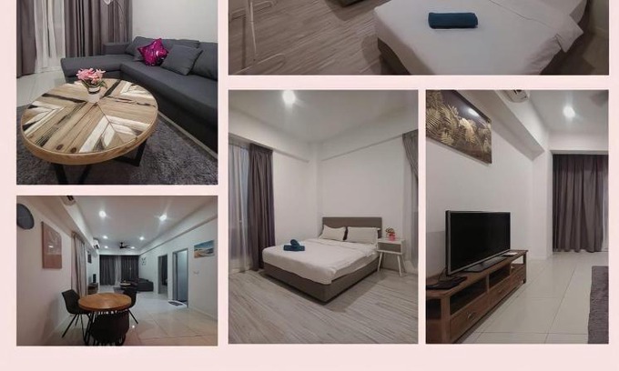 Downtown Kota Kinabalu Apartment | reSTARY - Travel, Sutera Avenue Infinity Pool - Imago Opposite - KK City- 2BR,6Pax 来沙旅 旅游主题公寓 - 无边际日落海景泳池 - Imago商场对面 - KK市中心 - 2房6人