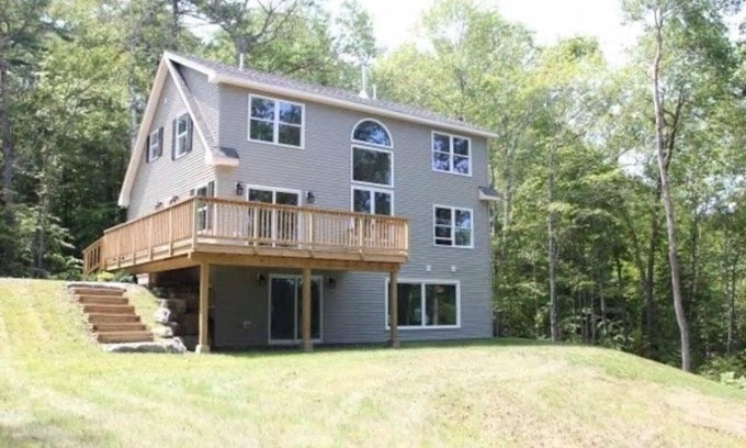 Surry House | Rhumb Line, Very Private! Oceanfront, great location in Surry, ME