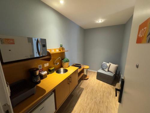 Batel Apartment | Rio Hotel by Bourbon - Conforto e Praticidade Apartamento até 3 no Batel