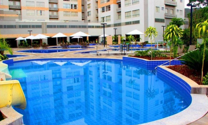 Pousada do Rio Quente Apartment | RIO QUENTE Park Veredas Flat 710 PERTO DO HOT PARK COM RIO DENTRO DO HOTEL