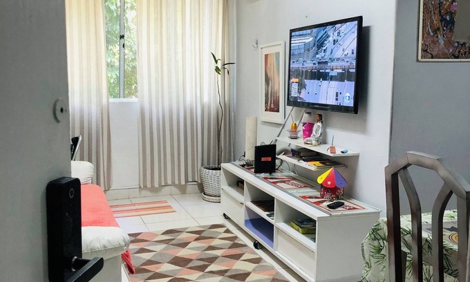 Vargem Pequena Apartment | RioCentro.Camorim.AP c Four couples and another solteiro.Ar air conditioning.1 parking space