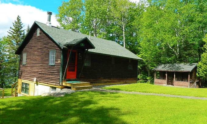 Rangeley Plantation House | Rissbern II - Very charming and private setting on over 400ft of frontage on Rangeley Lake