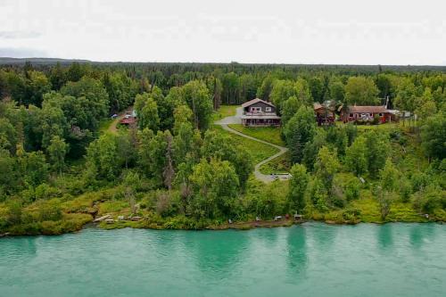 Soldotna Apartment | River Views and Fire Pit Cozy Soldotna Apartment!