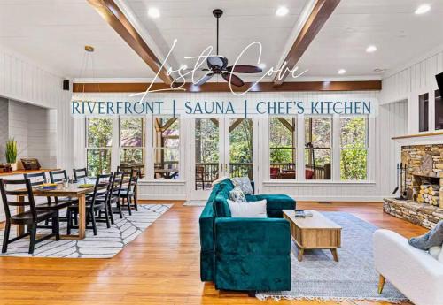 Cashiers House | Riverfront Retreat: Sauna, Private Forest, 6 Falls