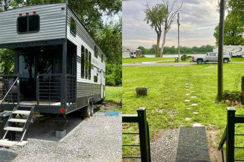 St. Joseph Apartment | Riverfront Tiny Home 3 bed with Privacy and a View